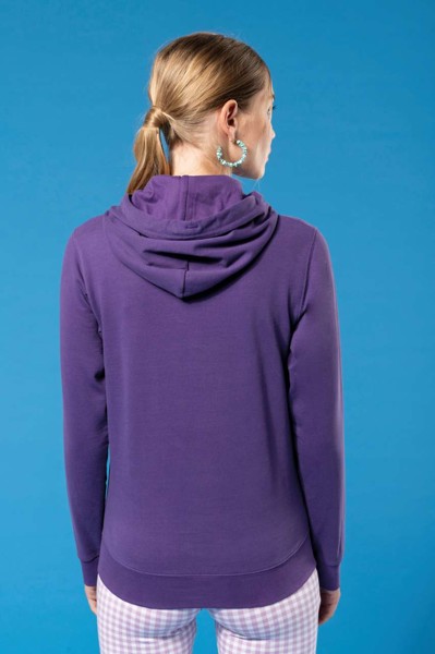 Ladies’ Hooded Sweatshirt - White / S