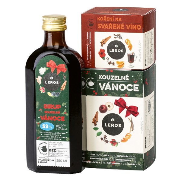 KOUZLO. set čaj sirup