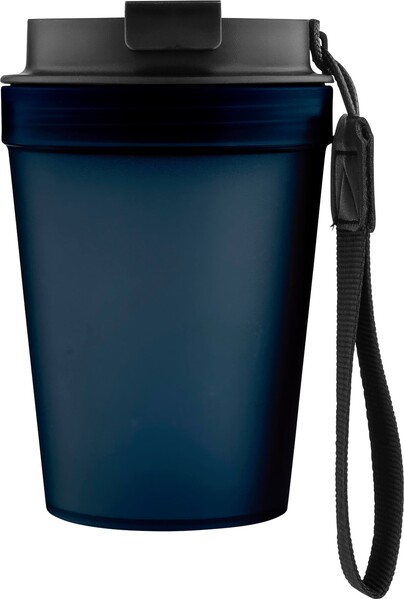 Mug de voyage PP 350 ml Lush - bleu