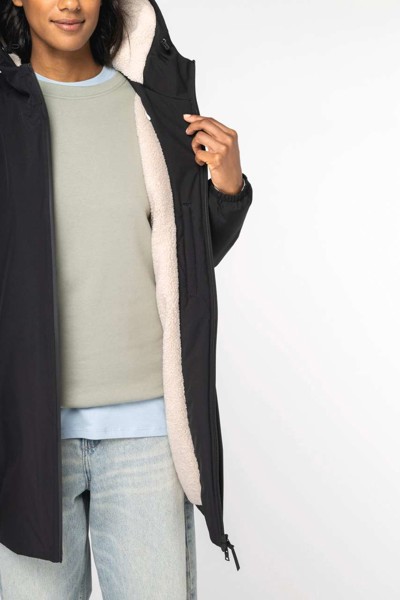 Unisex Sherpa-Lined Waterproof Jacket - XS