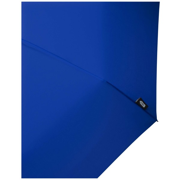 Parapluie pliable 21" RPET Dane - Bleu royal