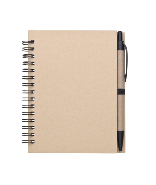 Regis A6 Spiral Notebook with VIRON Pen