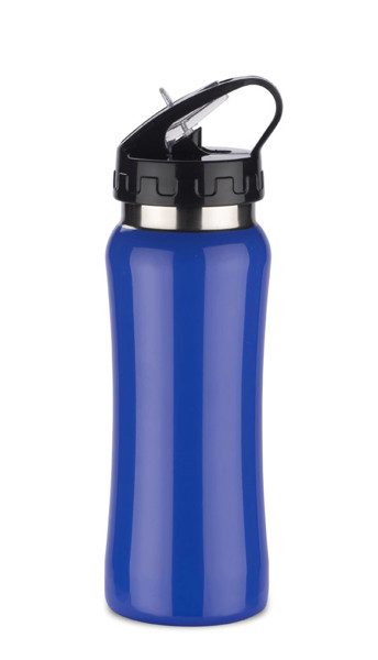 Bidon stalowy PATRO 600 ml - Niebieski