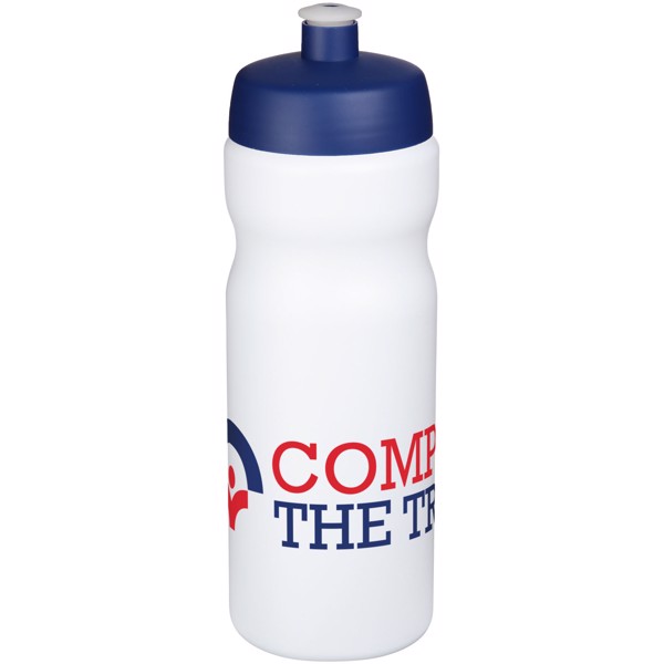 Bouteille de sport Baseline® Plus 650ml - Blanc / Bleu