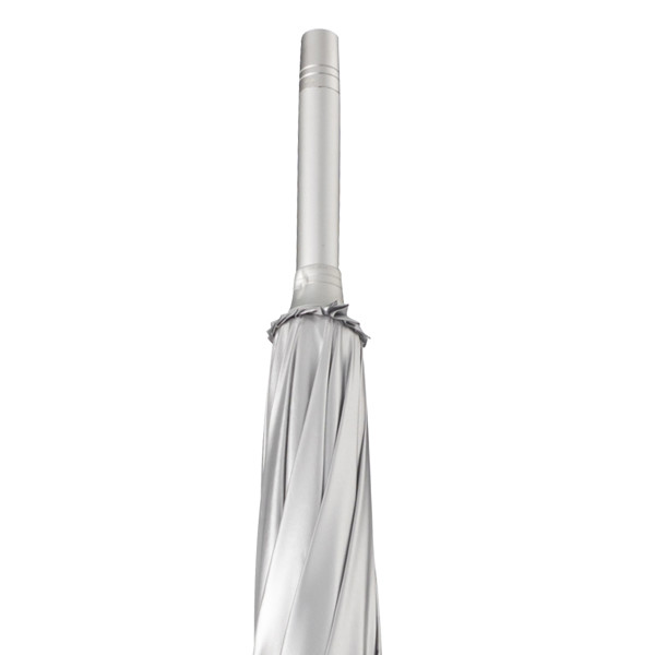 Golfschirm PLATINUM - Silber / Schwarz