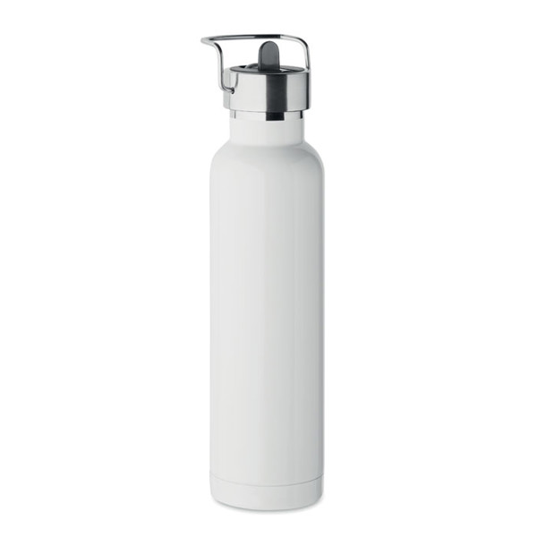Steklenička Riflow iz recikliranega jekla, 660 ml - Bela