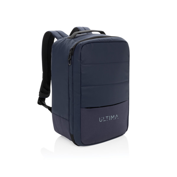 Sac voyage cabine en rPET Aware™ Armond - Bleu Marine