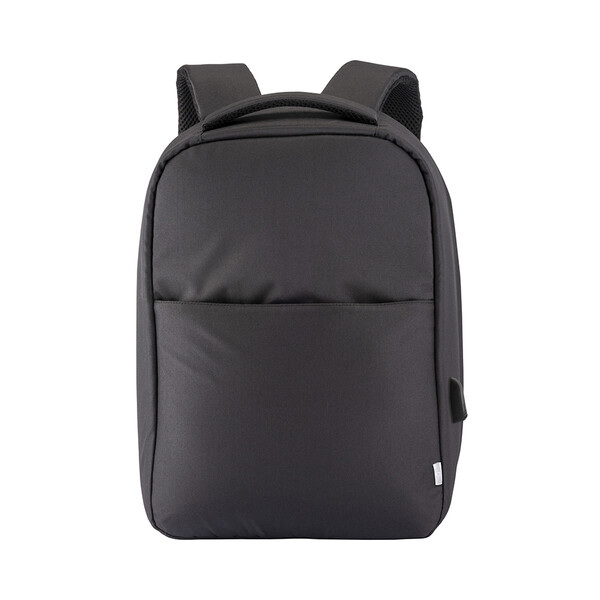 Laptop Backpack (15") In Recycled Pet - Black
