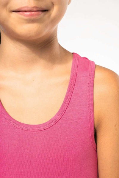 Girls' Vest - White / 8/10