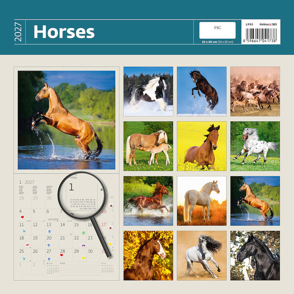 Calendar Horses