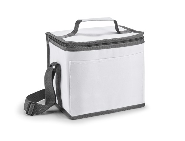 SINGAPORE. Cooler bag 9 L in 600D - White
