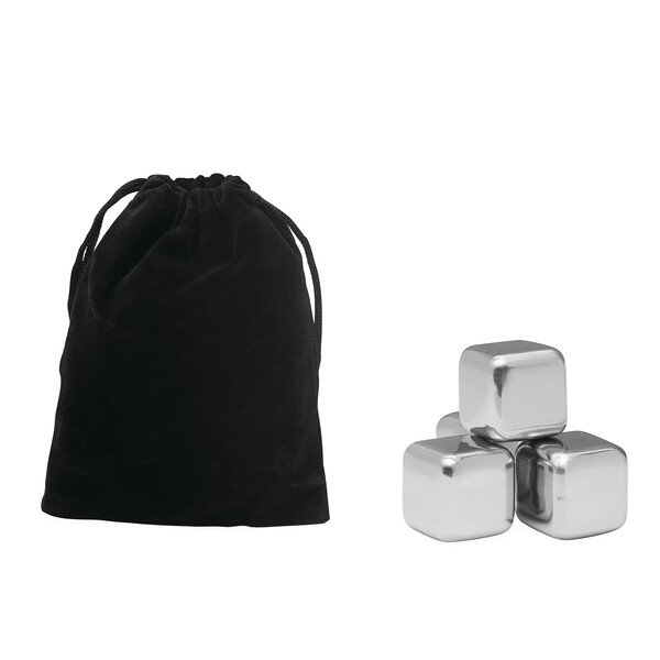 Ice cube set in a velvet bag COOLING CUBES