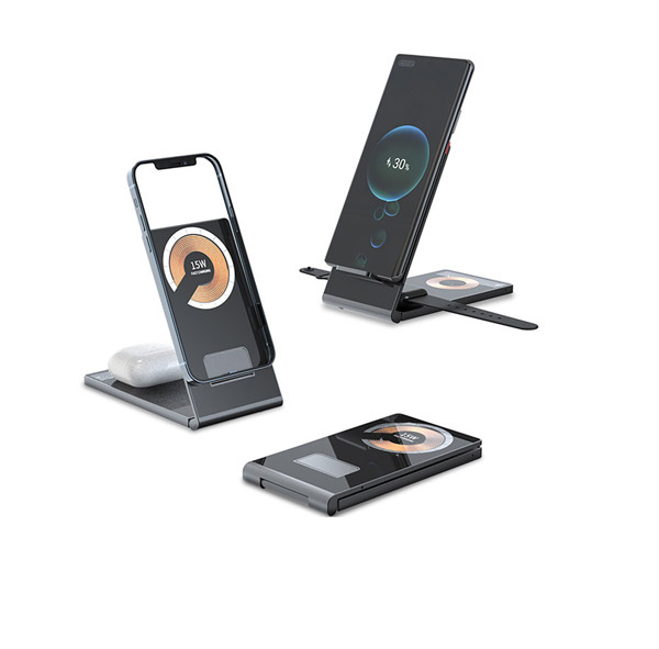 Naked stand charger 3in1