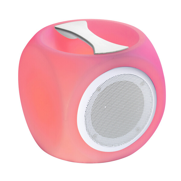 Haut-Parleur Bluetooth® avec Lumière MALBORK - blanc