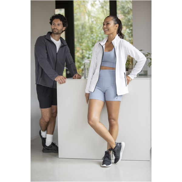 Zelus women's fleece jacket - White / S