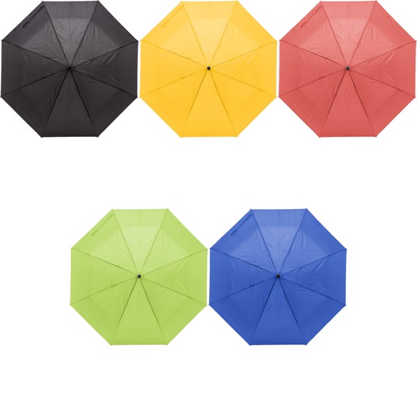 Parapluie pliable en polyester Zachary - Lime