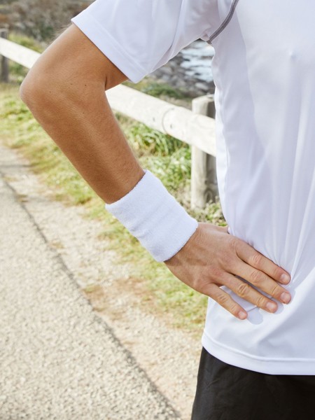 Sporty Wristband - White