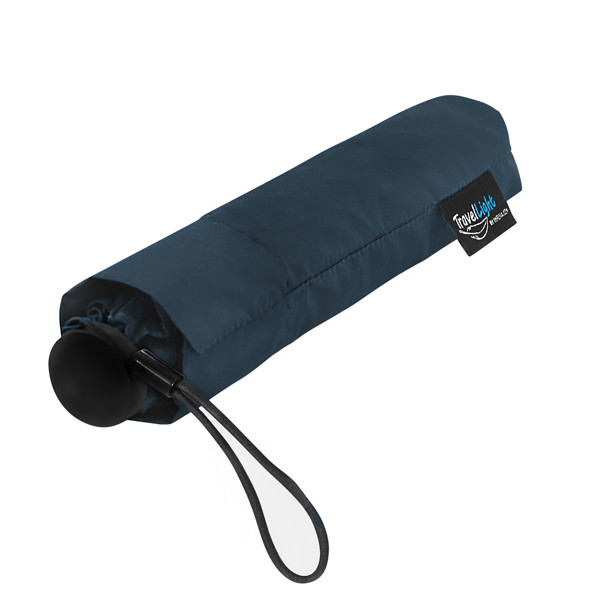 MINIMAX - Parapluie pliant de voyage ultra lger - Manuel - Impermable au vent -  90 cm - Bleu