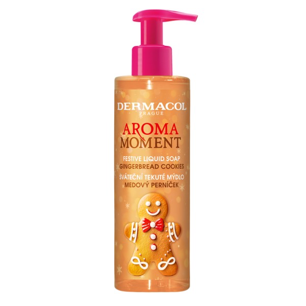 Aroma moment - tekuté mydlo Medový perníček