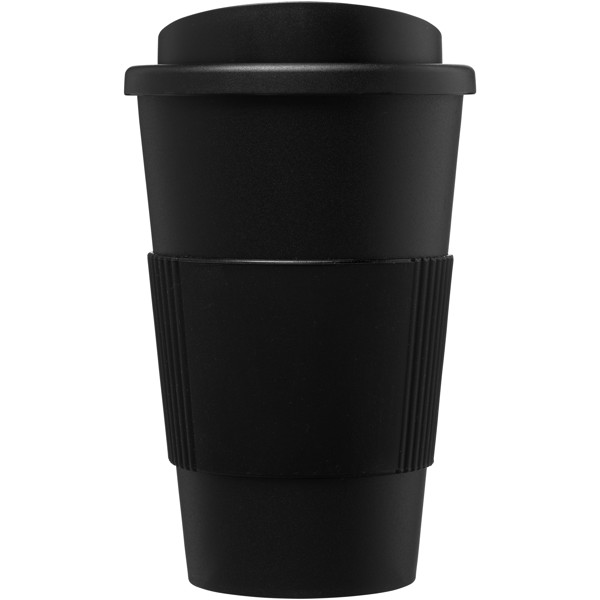 Termoizolačný hrnček s objemom 350 ml a držadlom Americano® - Jednofarebná čierna