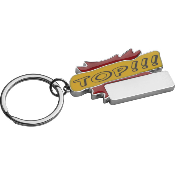 Keyring "Top!!!" - Red
