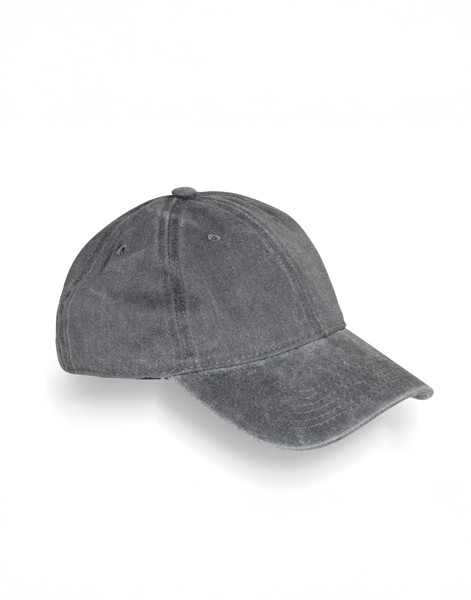 Result Pure Cotton Vintage Cap - Vintage Grey / ONE SIZE