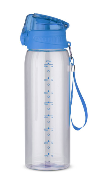 Bidon z miarką 900 ml KOLTER - Niebieski