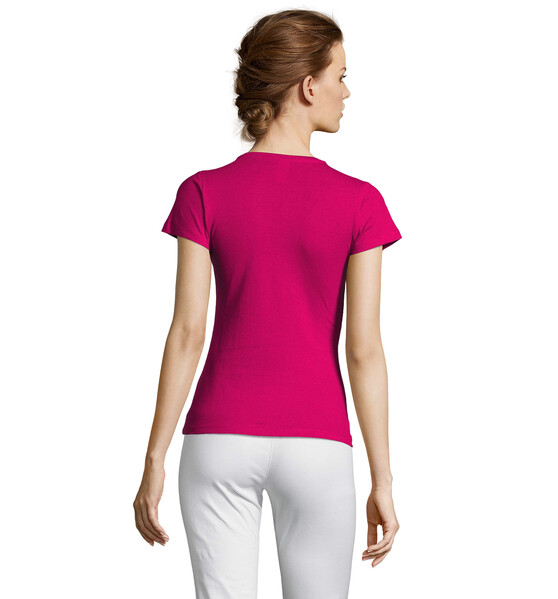 MISS T-SHIRT SENHORA 150g - FuchsiaM