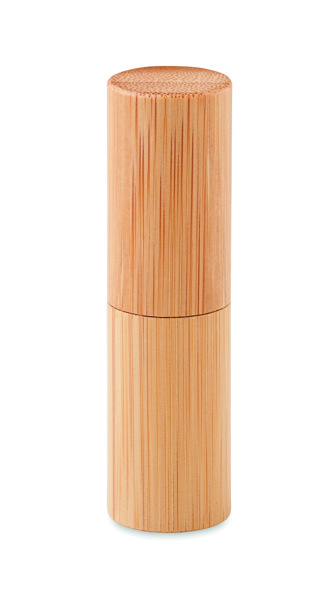Lip balm in bamboo tube box Gloss Lux