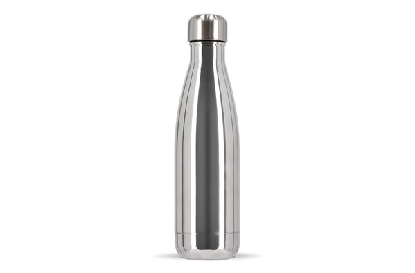 Sagaform Bouteille en acier Nils Chrome 500 ml