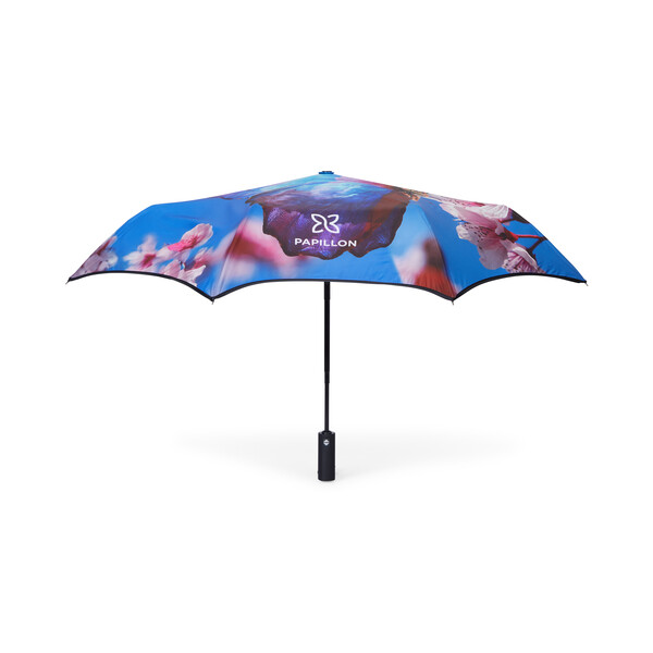All-over printed one-Panel-Umbrella for uninterrupted prints - Full colour