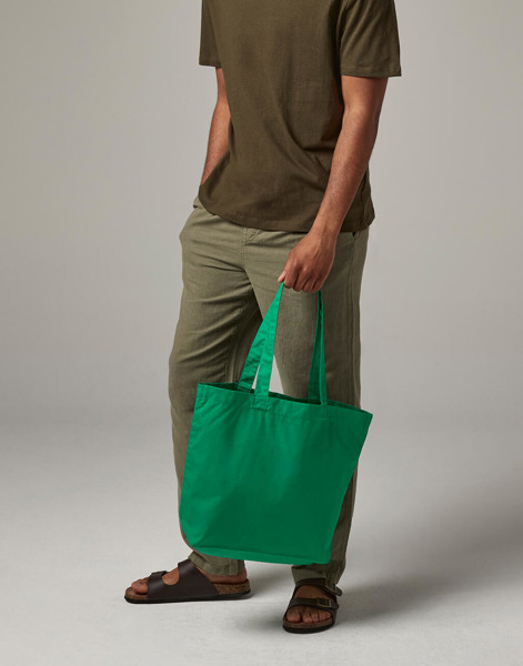 Organic Cotton Shopper - White / ONE SIZE