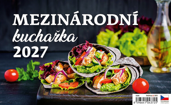 Stolní kalendář Mezinárodní kuchařka 2027