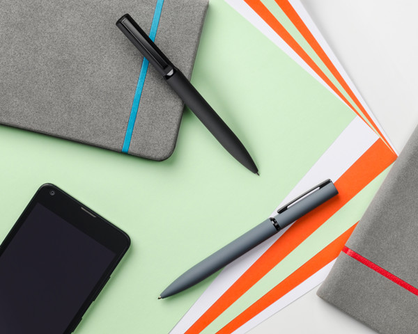 Ball pen SOLID MAT - grey