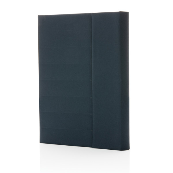 Xd Xclusive A5 notebook, magnetic closure, rPET cover - Navy