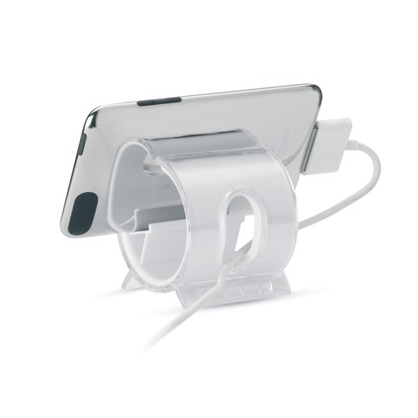 Standix phone stand, PS plastic, 55x55x50 mm