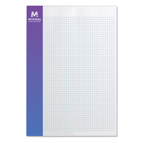 A4 size writing pad (EU made) - Full colour