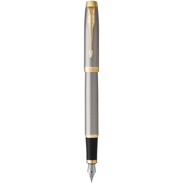 Parker IM fountain pen (blue ink) - Metal