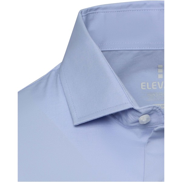 Camicia in tessuto di popeline da uomo Carnelian - Blu chiaro / XXL
