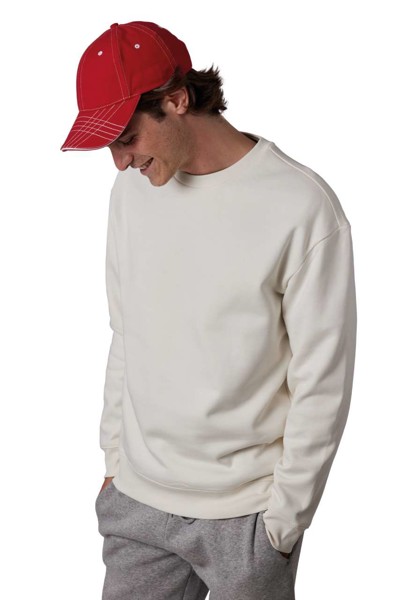 6 Panels Fashion Cap - White / Navy