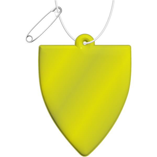 Pendente refletor de TPU com emblema RFX™ - Amarelo neón