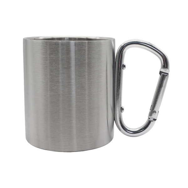 220 ml Denali steel mug - Silver
