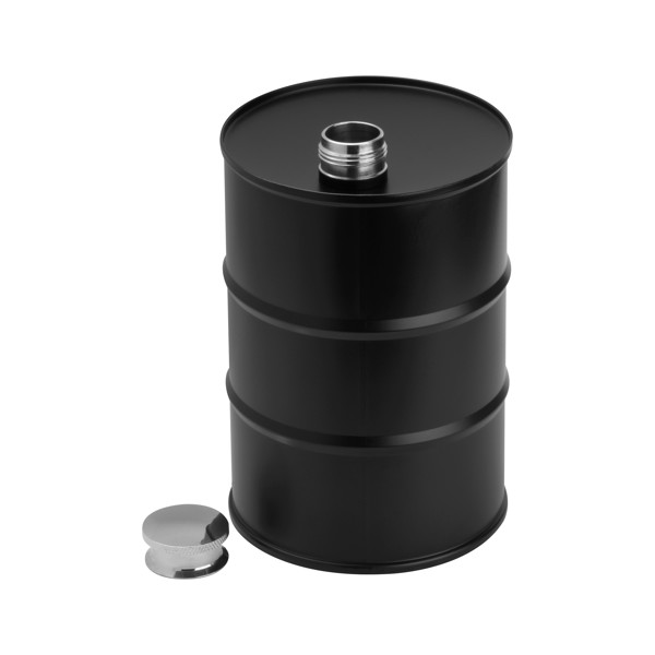 BLAIR Hordó formájú flaska, 600 ml - Black