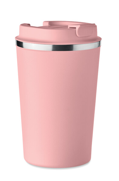 Double wall tumbler 350 ml Brace - Baby Pink
