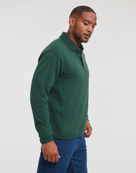 Heavy Duty Collar Sweatshirt - Black / 4XL