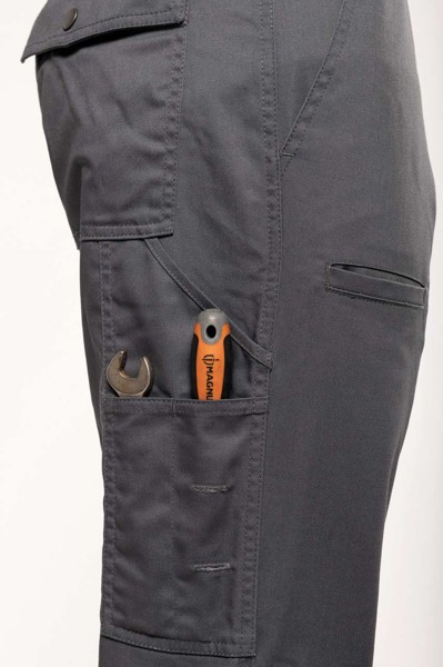 Multi Pocket Workwear Trousers - Black / 46