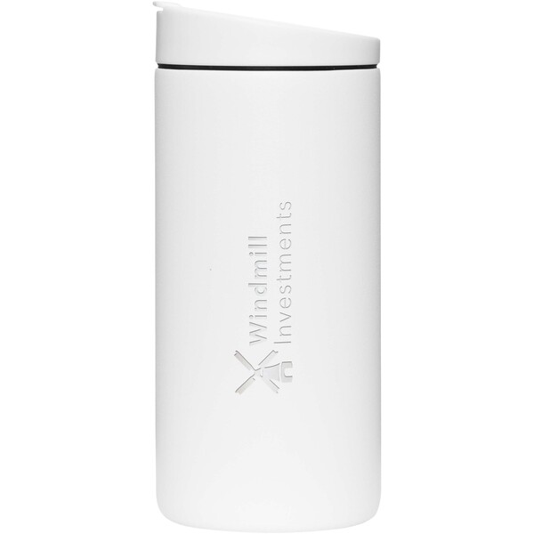 Bouteille d’eau MiiR Flip Traveler de 354 ml - Blanc