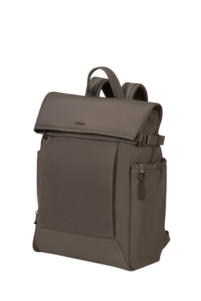 Samsonite - Essentis Laptop Rolltop Backpack 15.6" - Dark Taupe