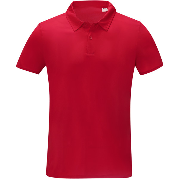 Polo cool-fit a maniche corte per uomo da 105 g/m² Deimos - Rosso / M