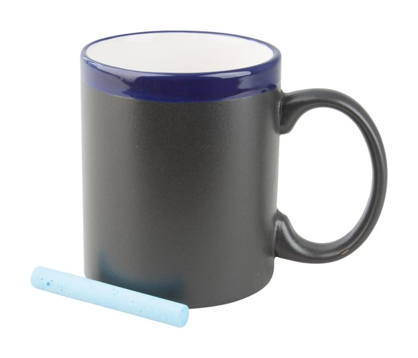 Chalk Mug Colorful - Black / Blue